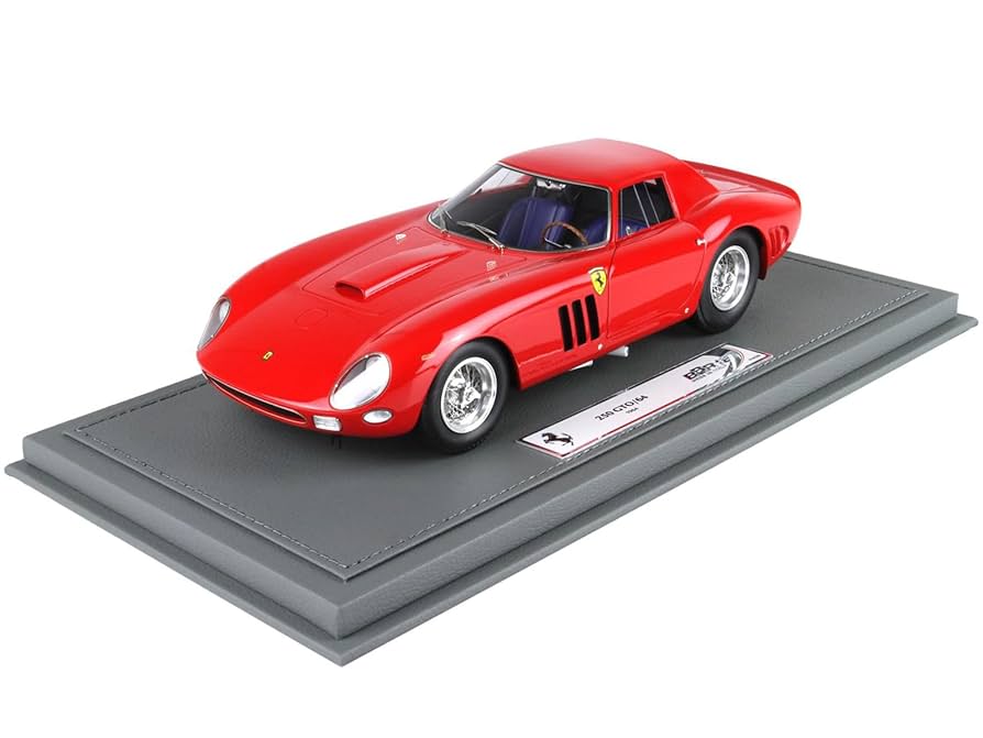 Amazon.com: 1964 250 GTO Red (Street Version) with DISPLAY